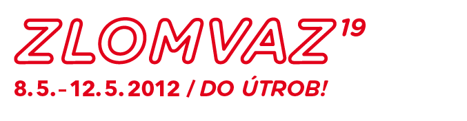 Hlavní stránka festivalu ZLOMVAZ 2012 Divadelní festival ZLOMVAZ